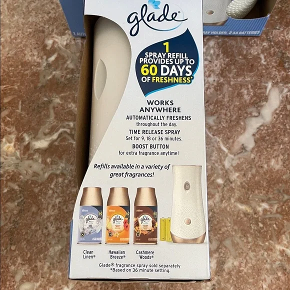 NIB Glade Automatic Spray Holder. Three Holders for one price - Picture 3 of 4